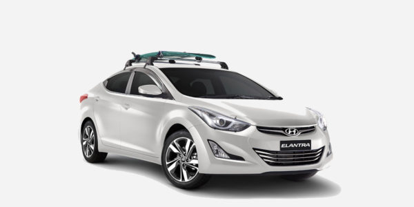 Hyundai elantra with roof rack